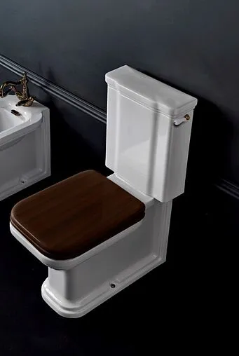 Унитаз-компакт Kerasan Waldorf белый 411701+418101+