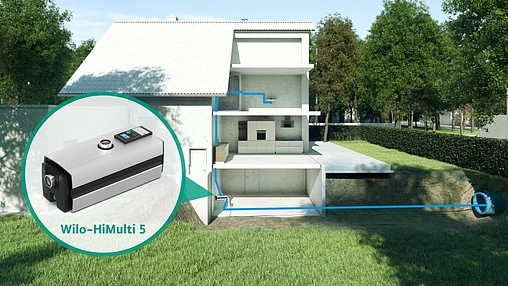 Станция автоматического водоснабжения Wilo HiMulti 5-E 45 P 3095456