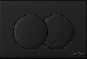 Клавиша смыва для унитаза Jacob Delafon E36496-BL черный матовый Клавиша смыва для унитаза Jacob Delafon E36496-BL черный матовый, 1