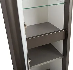 Шкаф-пенал подвесной Cezares Relax 40 оружейная сталь RELAX-1500-2A-SO-GM Шкаф-пенал подвесной Cezares Relax 40 оружейная сталь RELAX-1500-2A-SO-GM, 5