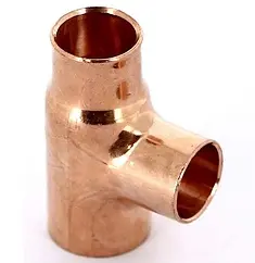 Тройник пайка редукционный 28мм x 22мм x 22мм Viega 95130 103248