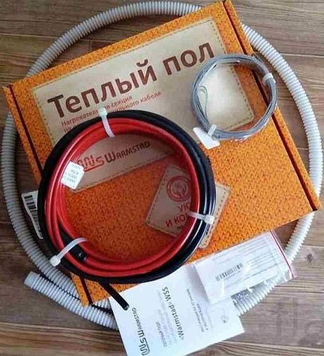 Теплый пол (нагревательный кабель) Warmstad WSS 485Вт 2,7 - 3,2м² 100035643800