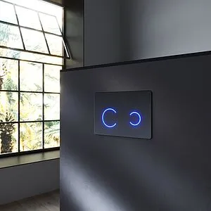 Клавиша смыва для унитаза сенсорная Am.Pm Touch Pro I0450B38 черный глянцевый Клавиша смыва для унитаза сенсорная Am.Pm Touch Pro I0450B38 черный глянцевый, 3