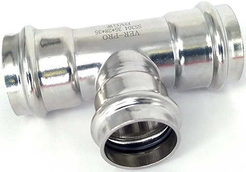 Тройник пресс соединительный 28мм Vieir VER-PRO VPT282828