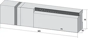 Радиоуправляемый базовый блок в комплекте с трансформатором 4 зоны НЗ 24В TECEfloor Base 24 77440030, 2