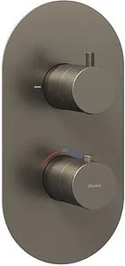 Термостат для 2 потребителей Ravak Espirit графит X070323 Термостат для 2 потребителей Ravak Espirit графит X070323, 1