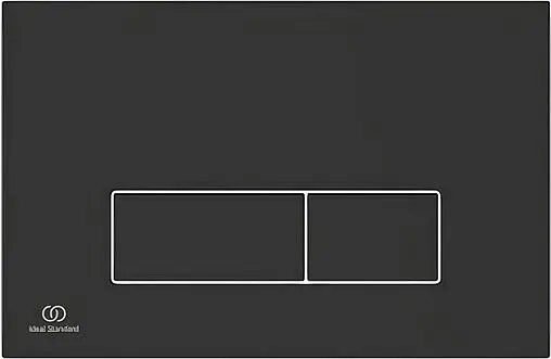 Комплект 5 в 1 Ideal Standard Tesi AquaBlade T3868V3/121A6 с кнопкой черный матовый