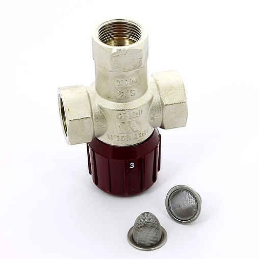 Трехходовой термостатический смесительный клапан ½&quot; +32...+50°С Kvs 1.5 WATTS Aquamix AM61C 10017424