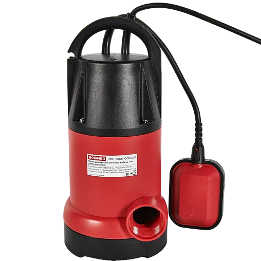Насос дренажный Q=8м³/ч H=5м Rommer OPTIMA RDP-0001-000400