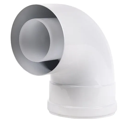 Колено для дымохода Ø 60/100мм ∠ 90° (PP) для конденсационных котлов Royal Thermo RTF20.069