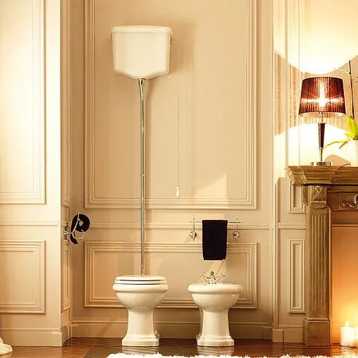 Унитаз-компакт с высоким бачком Kerasan Retro белый