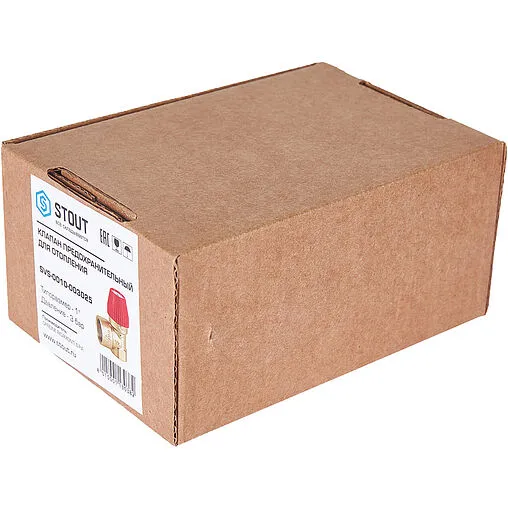 Клапан предохранительный 1&quot; 3 бар Stout SVS-0010-003025