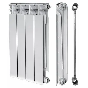 Радиатор биметаллический 12 секций Tenrad 500/80 TNRD.BM 58/12, 2