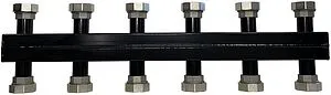 Коллектор распределительный 5 контуров 1½&quot;нг x 1½&quot;нг WAAG WG.M102, 3