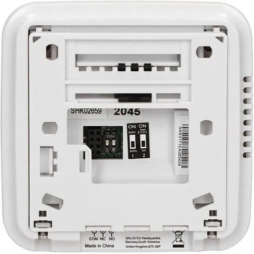 Проводной комнатный терморегулятор Salus Standard белый RT310
