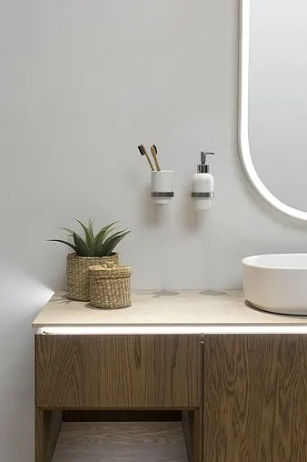 Тумба под умывальник подвесная Allen Brau Infinity 120 L дуб 1.21006.NO