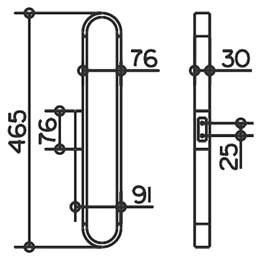Полотенцедержатель Keuco Edition 11 хром 30070010000 Полотенцедержатель Keuco Edition 11 хром 30070010000