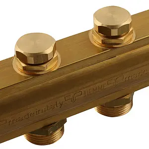 Группа коллекторная без расходомеров 7 отводов 1&quot;в/в x ¾&quot;ек Tiemme 3870025, 3