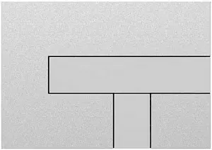 Клавиша смыва для унитаза Sanit LOS 16.733.00..0003 хром матовый, 1