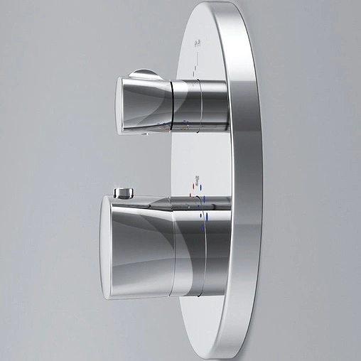 Термостат для 2 потребителей Am.Pm Spirit 2.1 хром F71A85500 Термостат для 2 потребителей Am.Pm Spirit 2.1 хром F71A85500