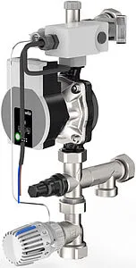 Узел насосно-смесительный с насосом Wilo Para 15-130/6-43/SC-12 Rehau Flex 13185101001, 1