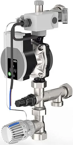Узел насосно-смесительный с насосом Wilo Para 15-130/6-43/SC-12 Rehau Flex 13185101001