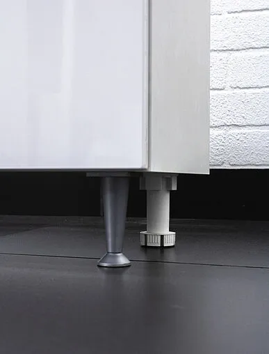 Тумба-умывальник напольный Айсберг Лилия 55 белый DA2002T+Вн МуБ03