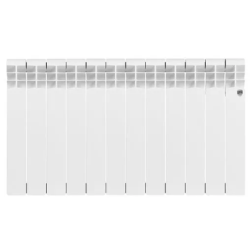 Радиатор биметаллический 12 секций Royal Thermo MONOBLOCK B Bianco Traffico RTBM50012 Радиатор биметаллический 12 секций Royal Thermo MONOBLOCK B Bianco Traffico RTBM50012
