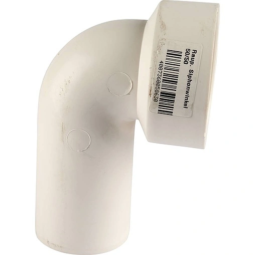 Отвод сифонный бесшумный D=50x50мм Rehau Raupiano Plus 11214441001