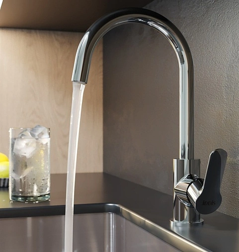 Смеситель для кухни с подключением к фильтру IDDIS Cuba хром CUBSBFJi05