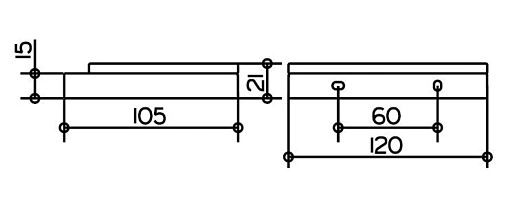Мыльница Keuco Edition 11 хром 11155009000 Мыльница Keuco Edition 11 хром 11155009000