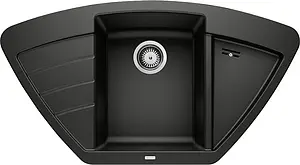 Мойка кухонная Blanco Zia 9 E 93 черный 526031, 1