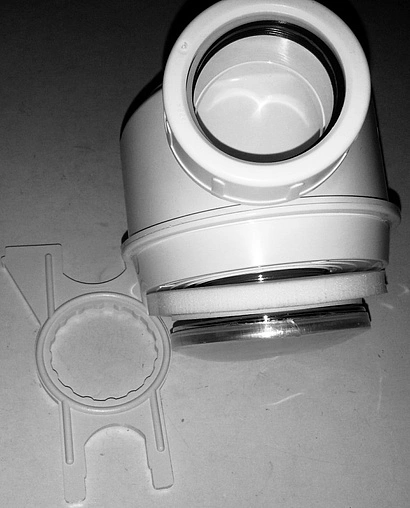 Сифон для душевого поддона AlcaPlast хром A465-50