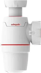 Сифон бутылочный для раковины Wirquin NEO белый 30987068 Сифон бутылочный для раковины Wirquin NEO белый 30987068, 1