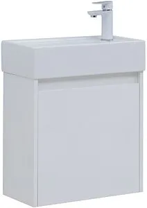 Тумба-умывальник подвесная Aquanet Nova Lite 50 дуб рошелье 00298854+7045-KL Тумба-умывальник подвесная Aquanet Nova Lite 50 дуб рошелье 00298854+7045-KL, 1