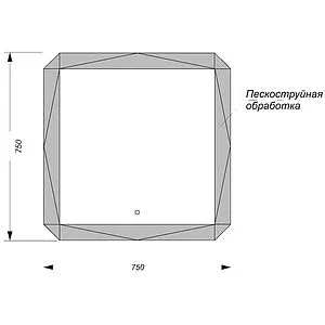 Зеркало с подсветкой Sanita Luxe Line 75 LIN75SLMRKCS0010 Зеркало с подсветкой Sanita Luxe Line 75 LIN75SLMRKCS0010, 2
