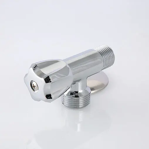 Вентиль регулирующий угловой ½"н x ½"н хром Valtec VT.240.N.04