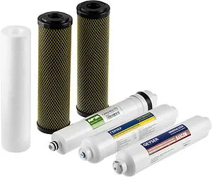 Комплект сменных картриджей Slim Line 10" Гейзер RО 3 50174 Комплект сменных картриджей Slim Line 10" Гейзер RО 3 50174, 2