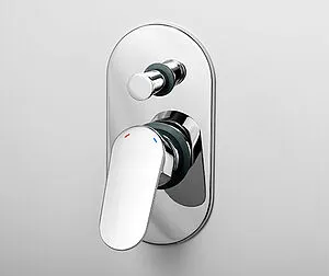 Смеситель для ванны скрытого монтажа Wasserkraft Donau хром 5361, 3