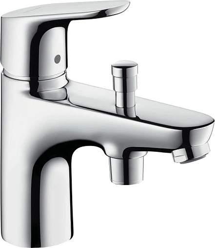 Смеситель на борт ванны на 1 отверстие Hansgrohe Focus Monotrou хром 31930000