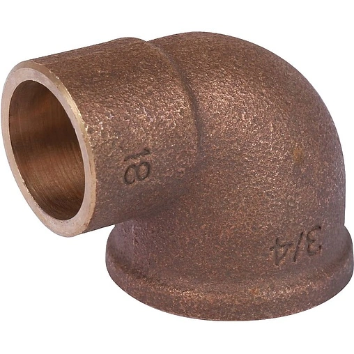 Уголок пайка переходной 18мм x ¾"в Sanha 4090g 140901834