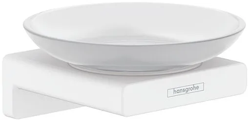 Мыльница Hansgrohe AddStoris белый матовый 41746700