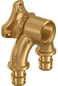 Водорозетка аксиальная проходная 16мм x ½"в x 16мм Uponor Q&E Smart Aqua 1059820 Водорозетка аксиальная проходная 16мм x ½"в x 16мм Uponor Q&E Smart Aqua 1059820, 1