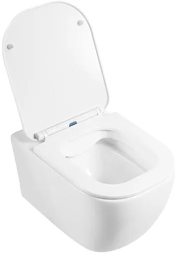 Комплект 5 в 1 BelBagno Genova BB1102CH/BB1102SC/BB002-80/BB005-PR-CHROME с кнопкой хром глянцевый