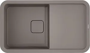 Мойка кухонная Omoikiri Tasogare 86-GR leningrad grey 4993459 Мойка кухонная Omoikiri Tasogare 86-GR leningrad grey 4993459, 1