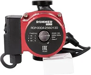 Насос циркуляционный Rommer Profi RATE 25/60-130 RCP-0004-2560130, 2