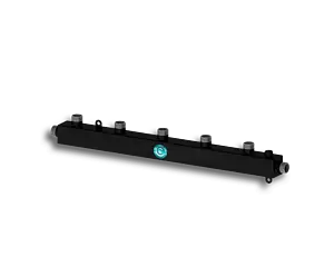Коллектор распределительный проходной 5 отводов 1&quot;н/н x 1&quot;н Север-К5 1925017, 1