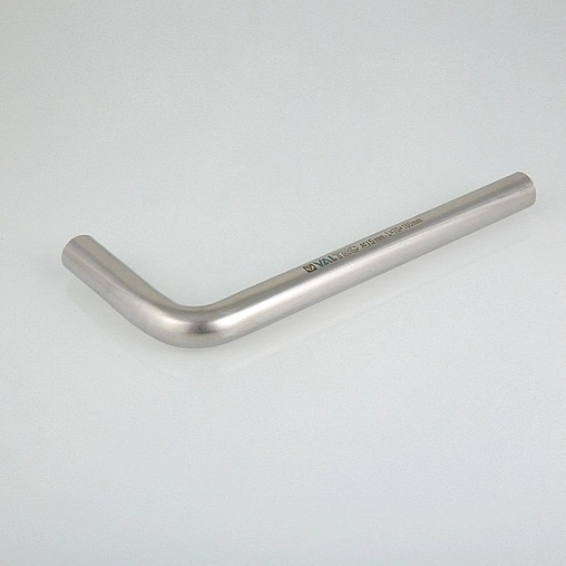 Отвод безраструбный 15мм угол 90° L= 100х600мм Valtec VT.INOX-PRESS VTi.960.I.151060