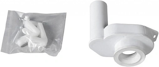 Писсуар со скрытым подводом воды ISVEA Purita белый 10PL92002SV