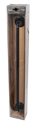 Полотенцедержатель Fixsen Luksor чёрный/золото FX-71601B